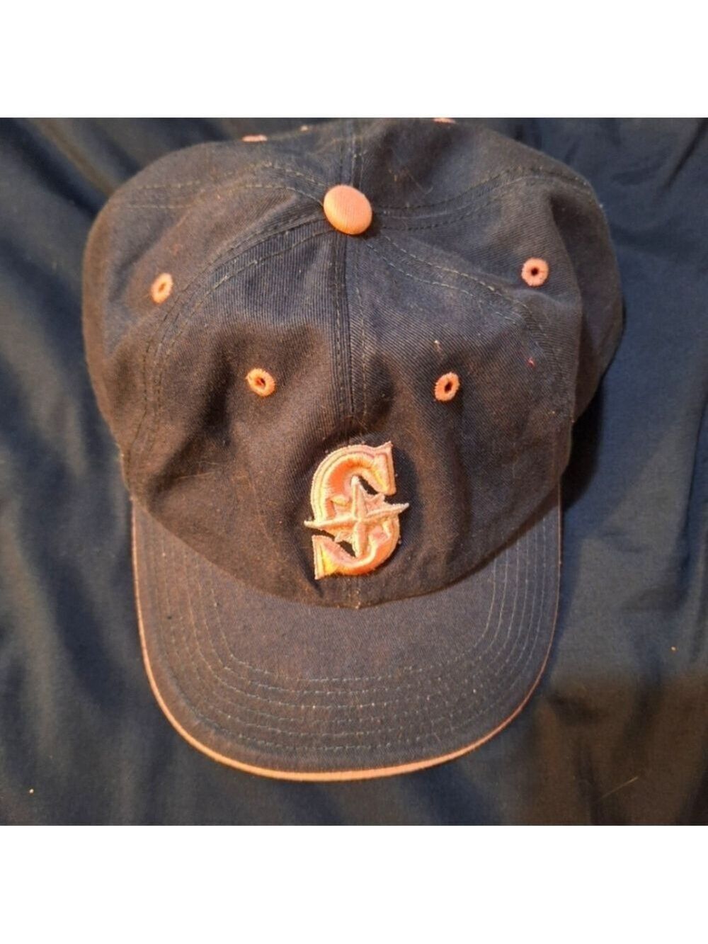 Seattle Mariners Blue and Pink Womens Baseball Cap